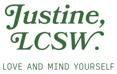 Justine LCSW Logo