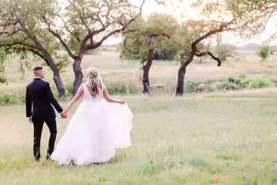 Ashtyn and Liam's wedding day at Ma Maison Wedding Venue in Dripping Springs, Texas