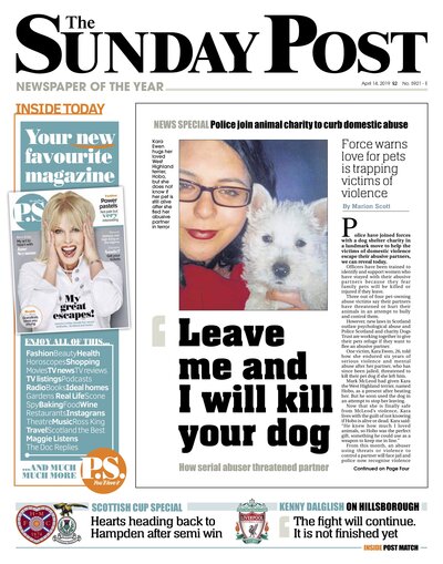The Sunday Post press coverage Puja McClymont