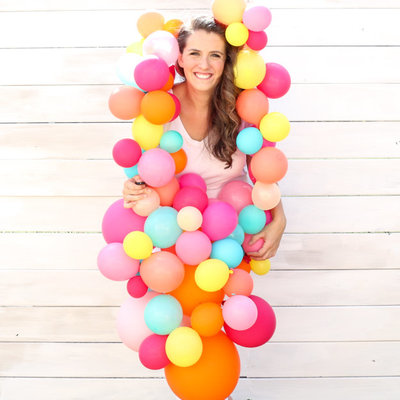 balloon garland costume-5