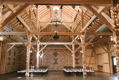 Barn wedding venue