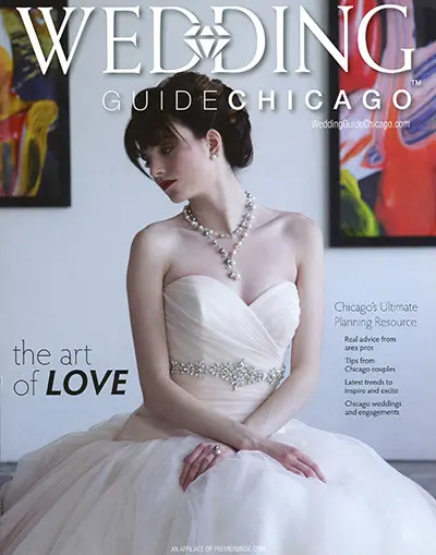 Wedding Guide Chicago Magazine cover