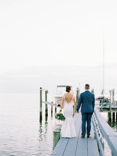 Private Estate Wedding in St. Michaels on the docks