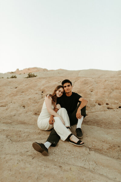 Leo Carillo couple's engagement photoshoot