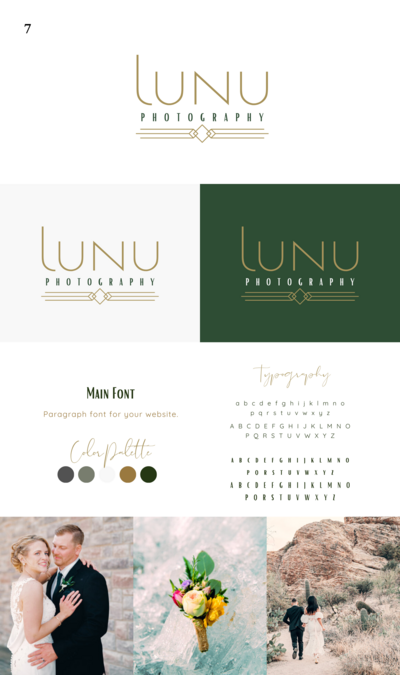 Logo and website design - Lunu7