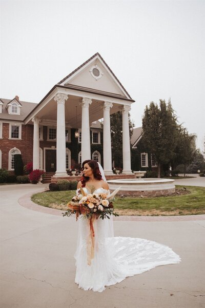 Jessica & Nic | Oakshire Estate & Airfield Fall Inspired Wedding Yakima Washington