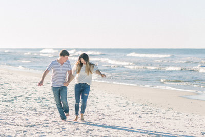 Couple portraits on Rosemary Beach captured by Staci Addison Photography