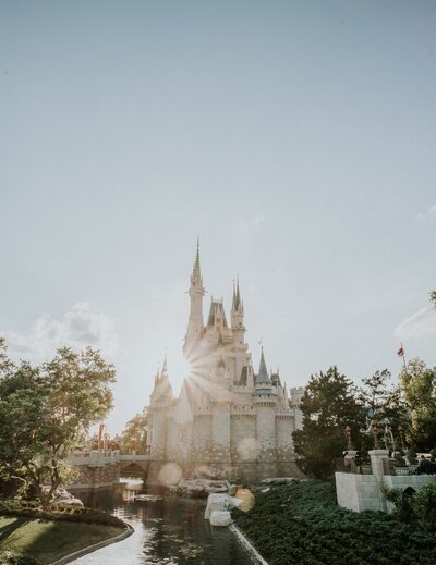 Orlando Florida Disney family trip with the castle planned by family travel expert for international travel