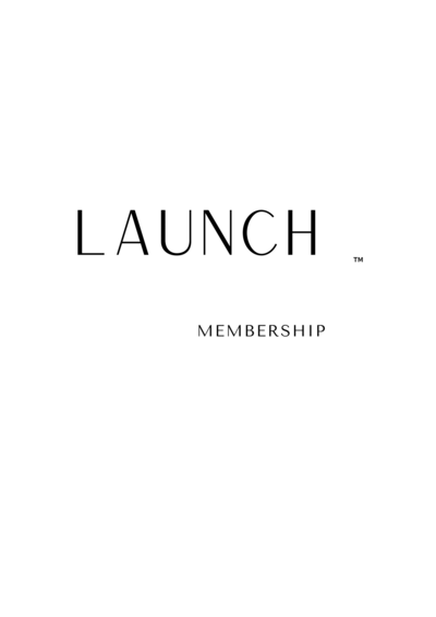 Launch Lover™  Membership by The Femfluencers