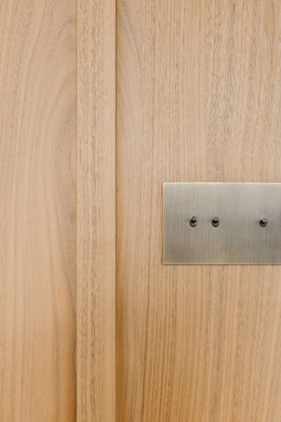 luxurious  switch detail - interior architecture by alexandra coppieters from AC Interiors