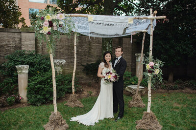 Anderson-House-Washington-DC-wedding-florist-Sweet-Blossoms-wedding-chuppah-George-Street-Photography