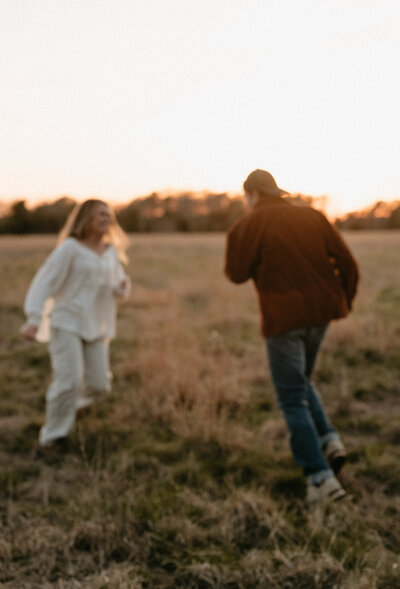 warm and earth engagement photos