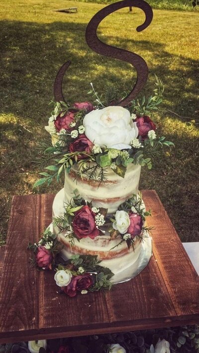 Wedding cake by Kelly Carey