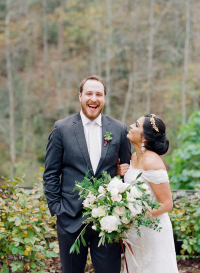 Ivy Hall Fall Wedding in Roswell