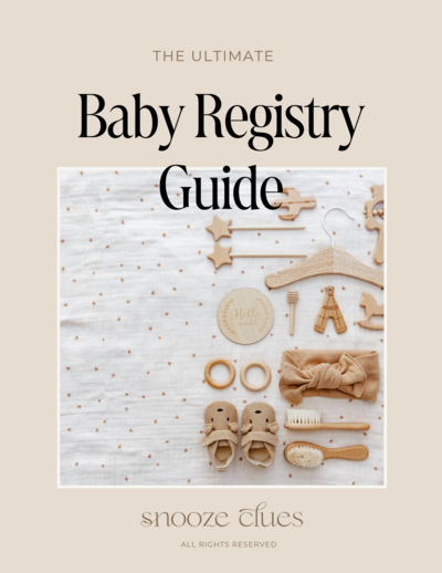 An instant download for making the perfect baby registry