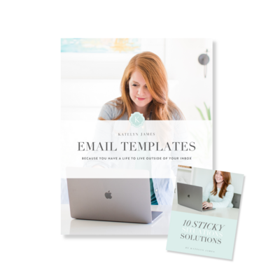 KJ Email Templates & Sticky Situations Solutions Guide