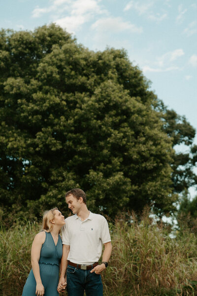 Couple Portrait Session by an East Tennessee Wedding Photographer