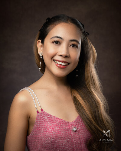 Headshot Beauty Portrait by Amy May Photography