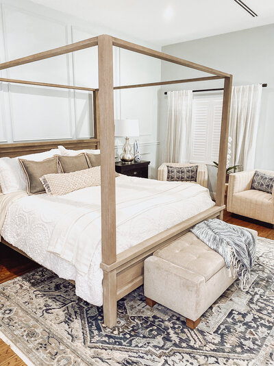 organic master bedroom interior design