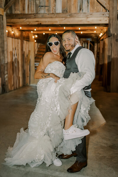 Wedding photo from Big Spring Farm in Lexington, VA