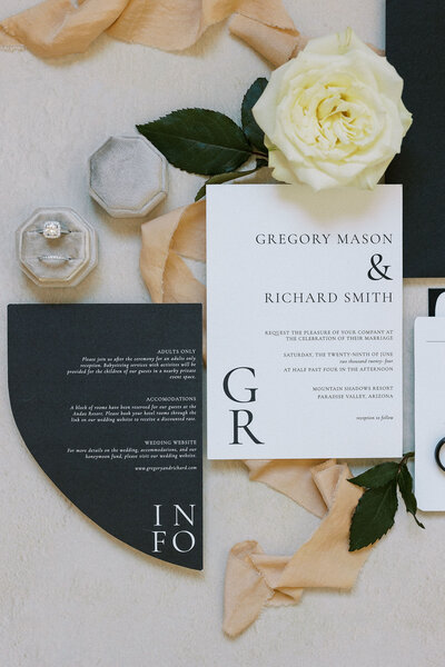 Modern_black_white_wedding_invitation_custom_phoenix