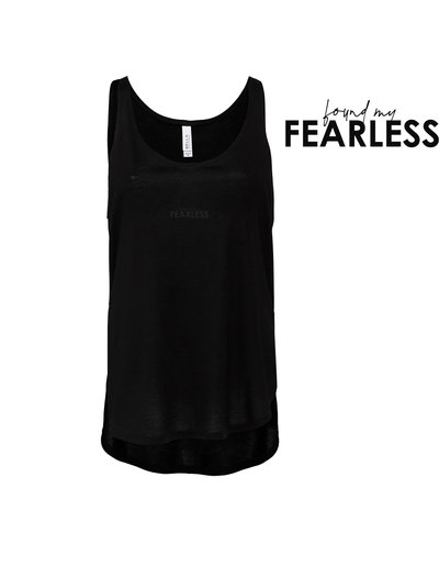 Found My Fearless Black Tank by Find My Fearless