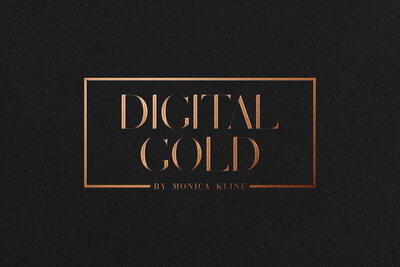 Digital Gold by Monica Kline logo