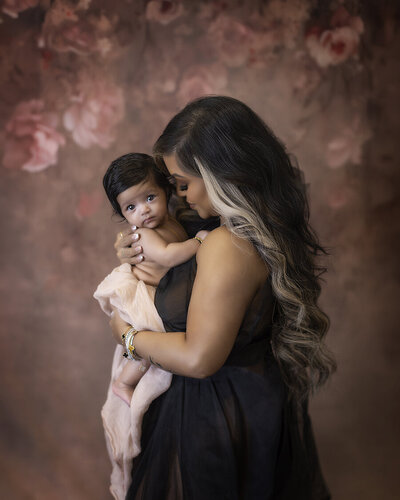Mother and baby girl at Mommya nd Me photo session