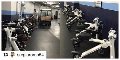 Sergio Romo and team mates joined the Go-Bike family