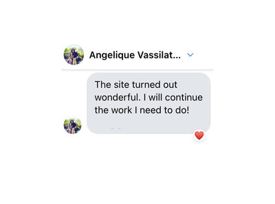 Reach the pinnacle of consulting excellence with Angelique's VIP Day testimonial, showcasing the transformative power of personalized design. Explore her feedback and the strategic brilliance embedded in her digital presence. Join the VIP Day experience and propel your consultancy to new heights of success.