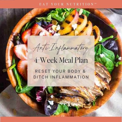 Anti-Inflammatory 4-Week Meal Plan Guide - Eat Your Nutrition™