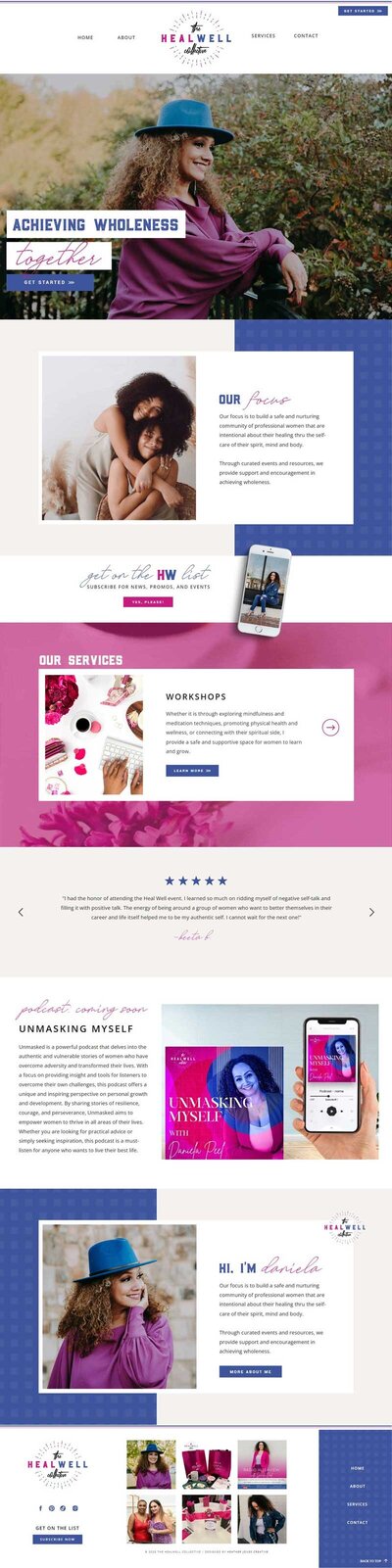 Brand & Website Designs for Female Creatives |  Showit Websites | Showit  VIP Day | Gypsy Rose