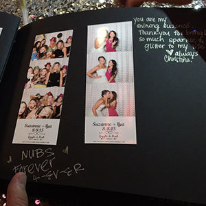 custom flipbook photo booth