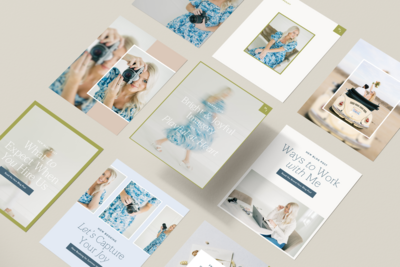 Professionally designed Canva Instagram templates for photographers and creatives, perfect for consistent and engaging social media marketing.