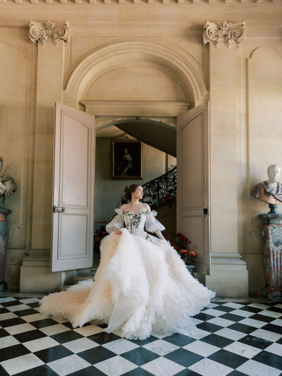 Chateau de Champlatreux Wedding-Paris-France-Destination Wedding-Samin Photography-17
