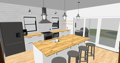 modern farmhouse kitchen design 2