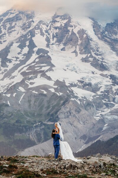 Best locations to elope at Mt. Rainier National Park | Megan Montalvo Photography