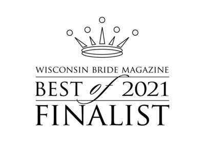 Wisconsin Bride Best Wedding Officiant of 2021 Finalist
