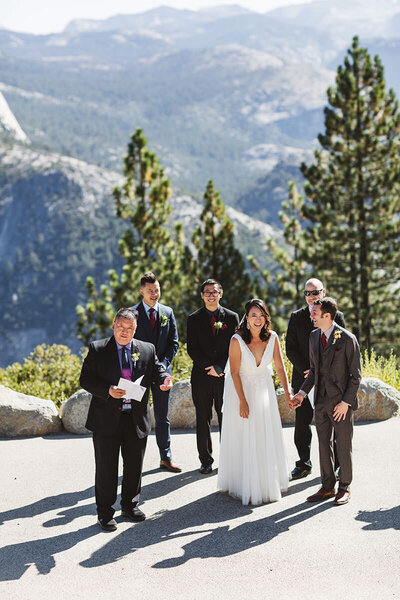 yosemite wedding at glacier park by Zoe Larkin Photo