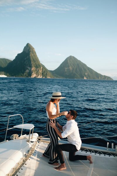 Proposal in St.Lucia
