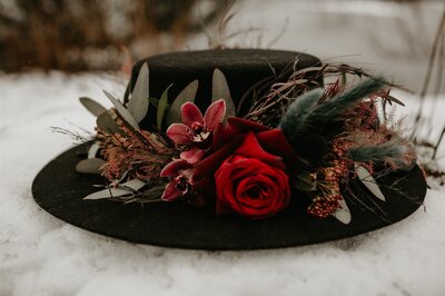BKC4U LANGLEY WEDDING FLORIST FLORAL HAT