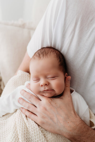 Cute baby on his photoshoot in Cheshire