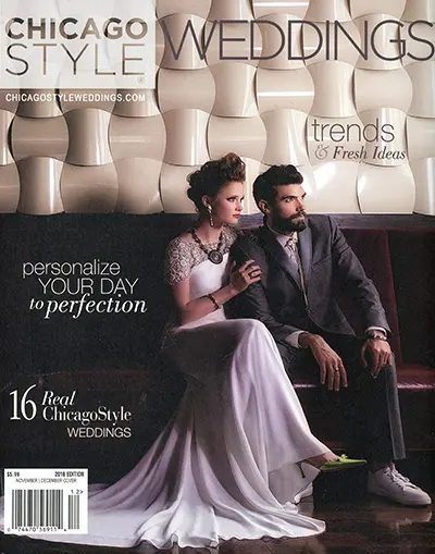 Chicago Style Weddings Magazine cover