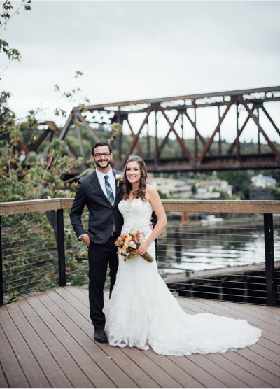 The Canal is a wedding venue in the Seattle area, Washington area photographed by Seattle Wedding Photographer, Rebecca Anne Photography.