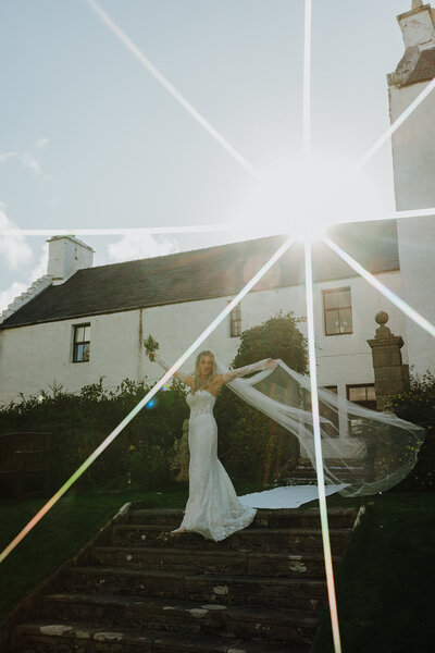 Cliffside Scottish elopement