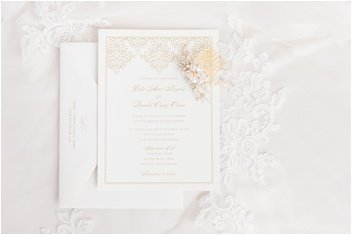 invitation detail for huguenot loft wedding