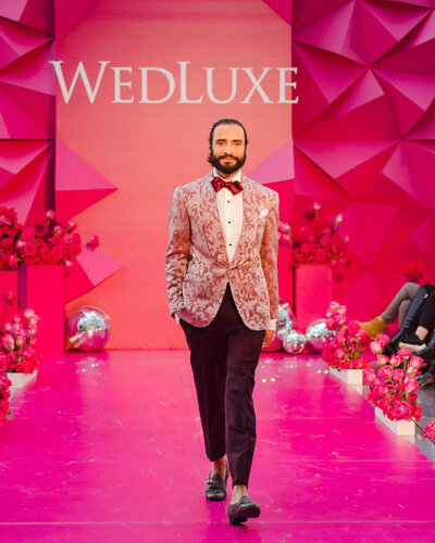 King and Bay at WedLuxe Show 2023 Runway pics by @Purpletreephotography 25