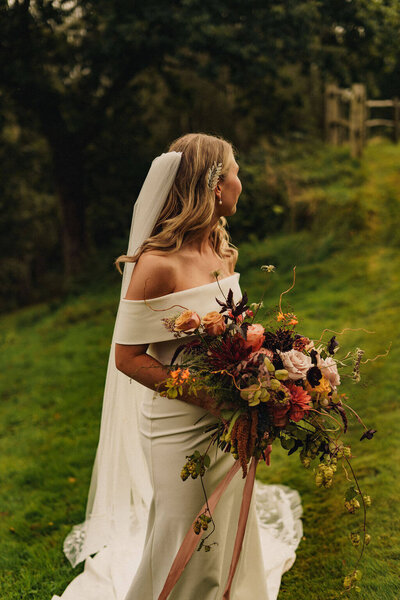 Pesh flowers real wedding inspiration