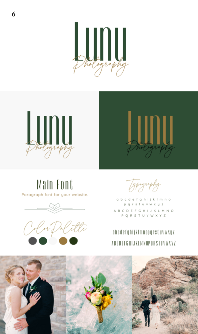 Logo and website design - Lunu6