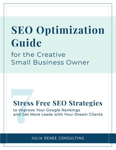 SEO optimization guide for the creative small business owner